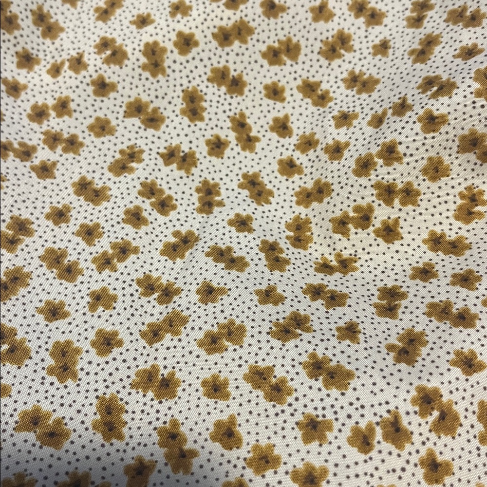 Boohoo Square Neck Floral Maxi Dress in Mustard